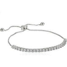 Load image into Gallery viewer, Deluxe Women’s Tennis Bracelet – Quality Metallic Finish and Stones pattanaustralia
