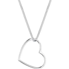 Load image into Gallery viewer, Women&#39;s 925 Sterling Silver Heart Pendant Love Filigree Necklace pattanaustralia
