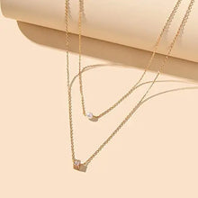 Load image into Gallery viewer, Crystal Pearl Casual Decor Multi Layered Gold Necklace Collar  for Women pattanaustralia
