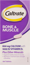 Load image into Gallery viewer, Bone &amp; Muscle, with Calcium and Vitamin D3, 100 Tablets
