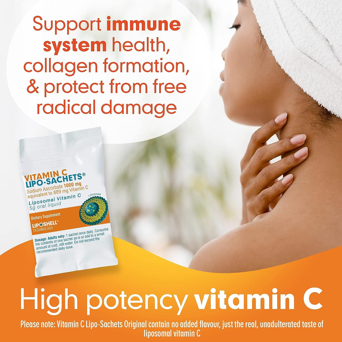 LipoSachets Liposomal Vitamin C 1000Mg 30 Liquid Vitamin C Packets