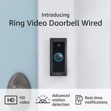 Load image into Gallery viewer, Ring Video Doorbell Wired with Plug-In Adapter – Convenient, essential Pattan Australia
