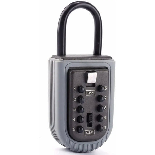 10-Digit Combination Lock Key Safe Storage Box Padlock Security Home Outdoor pattanaustralia