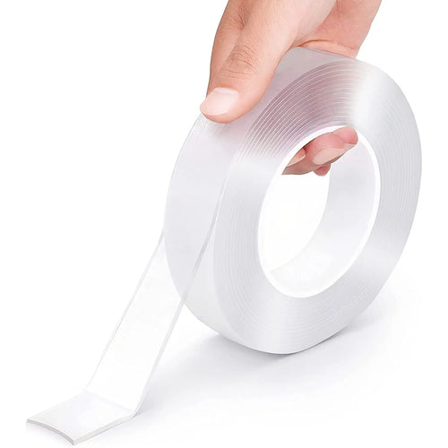 Nano Double Sided Tape - Multipurpose, Removable, Adhesive Grip Mounting Tape, Washable, Strong, Transparent Tape pattanaustralia
