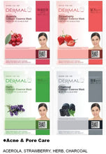 Load image into Gallery viewer, DERMAL16 Bundle Pack Collagen Essence Full Face Facial Mask Sheet. pattanaustralia
