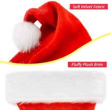 Load image into Gallery viewer, Unisex Velvet Comfort Christmas Hats Extra Thicken Classic Fur Pattan Australia
