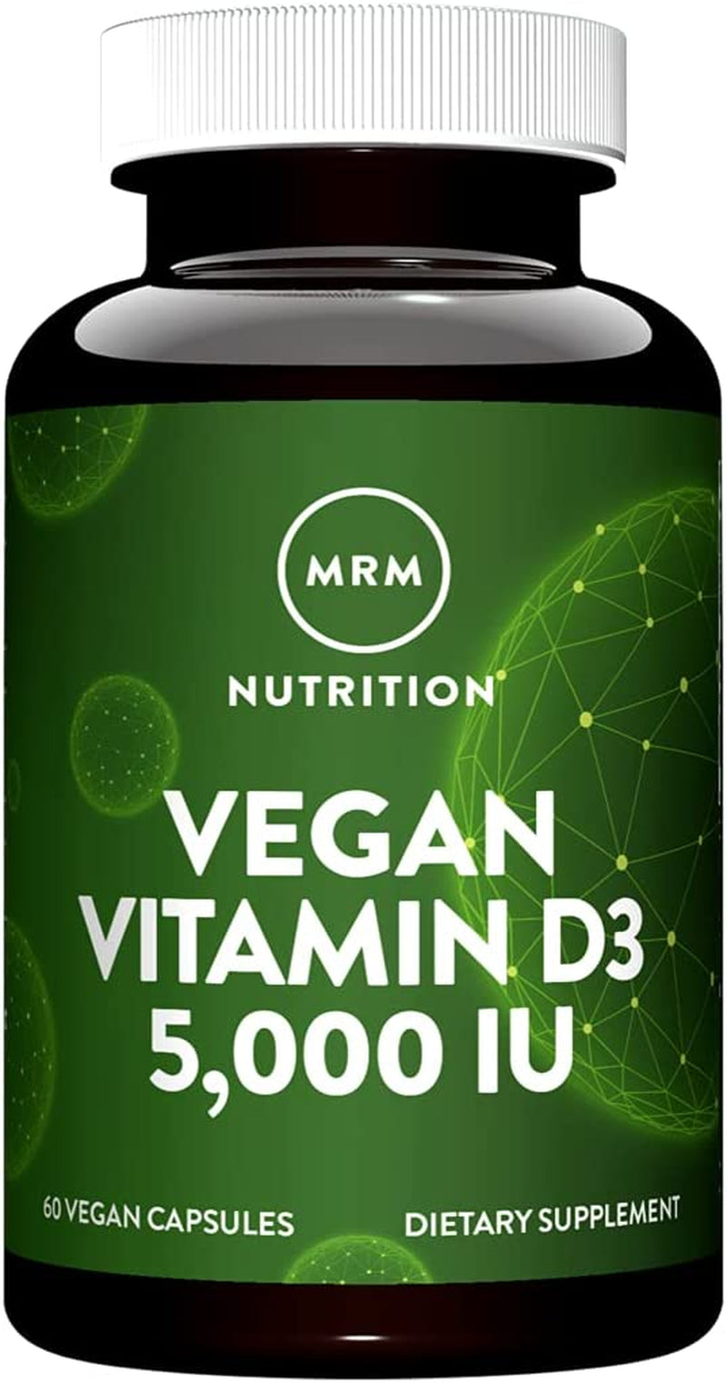 - Vegan Vitamin D3 for Calcium Absorption & Bone Health 5000 IU - 60 Vegetarian Capsules