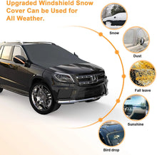 Load image into Gallery viewer, BlueFire Windshield Snow Cover for Car with Mirror Covers, water, dust proof Pattan Australia
