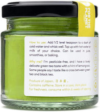 Load image into Gallery viewer, Matcha Green Tea Powder 50g Ceremonial Grade from Japan Pesticide-Free lemon pattanaustralia
