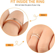 Load image into Gallery viewer, Invisible Ring Size Adjuster, Loose Ring Sizer Jewellry Ring Guard Ring Smaller Spacer Loose Ring  114 Pieces/ 6 Sheets pattanaustralia
