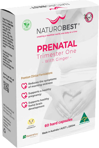 Prenatal Trimester One with Ginger Capsules 60 Capsules