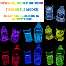 Load image into Gallery viewer, 2PCS LED Car Cup Holder Lights Up Coaster, Colorful Interior Accessories Decoration of Car pattanaustralia
