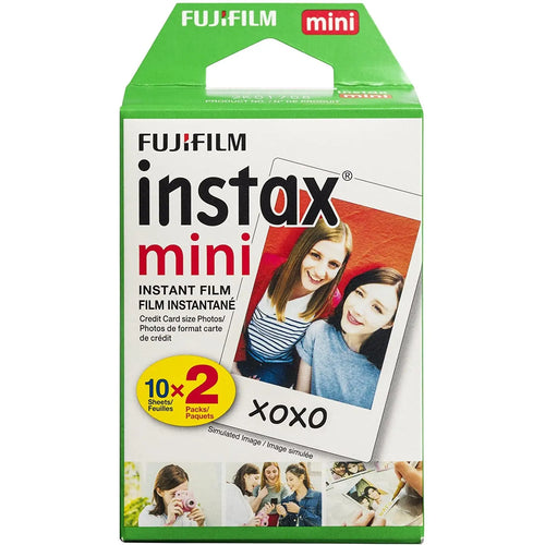 Fujifilm INSTAX Mini Instant Film Twin Pack (White) pattanaustralia
