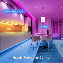 Load image into Gallery viewer, 15m Wifi LED Strip Lights Compatible with Alexa, Music Synic, App Control Pattan Australia
