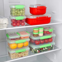 Load image into Gallery viewer, Kitchen Storage Solutions Starter Pack, 18 Containers with Lids, Lunch Boxes, Meal Prep Containers, Pantry Storage, Microwave Steamers and BPA-Free pattanaustralia
