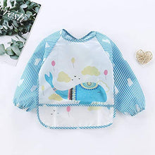 Load image into Gallery viewer, (3 Pack) Long Sleeve Bibs| Waterproof Full Sleeve Bib for Baby Infant Toddler 6-36 Months
