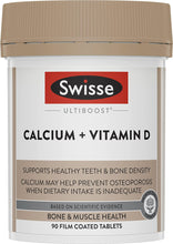 Load image into Gallery viewer, Ultiboost Calcium + Vitamin D 90 Tablets
