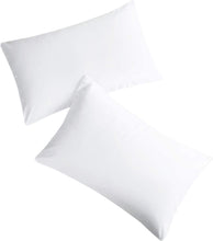 Load image into Gallery viewer, - Pair of Standard Pillowcases, 1000TC Ultra Soft Microfiber (White, Standard Size 48X74 Cm)
