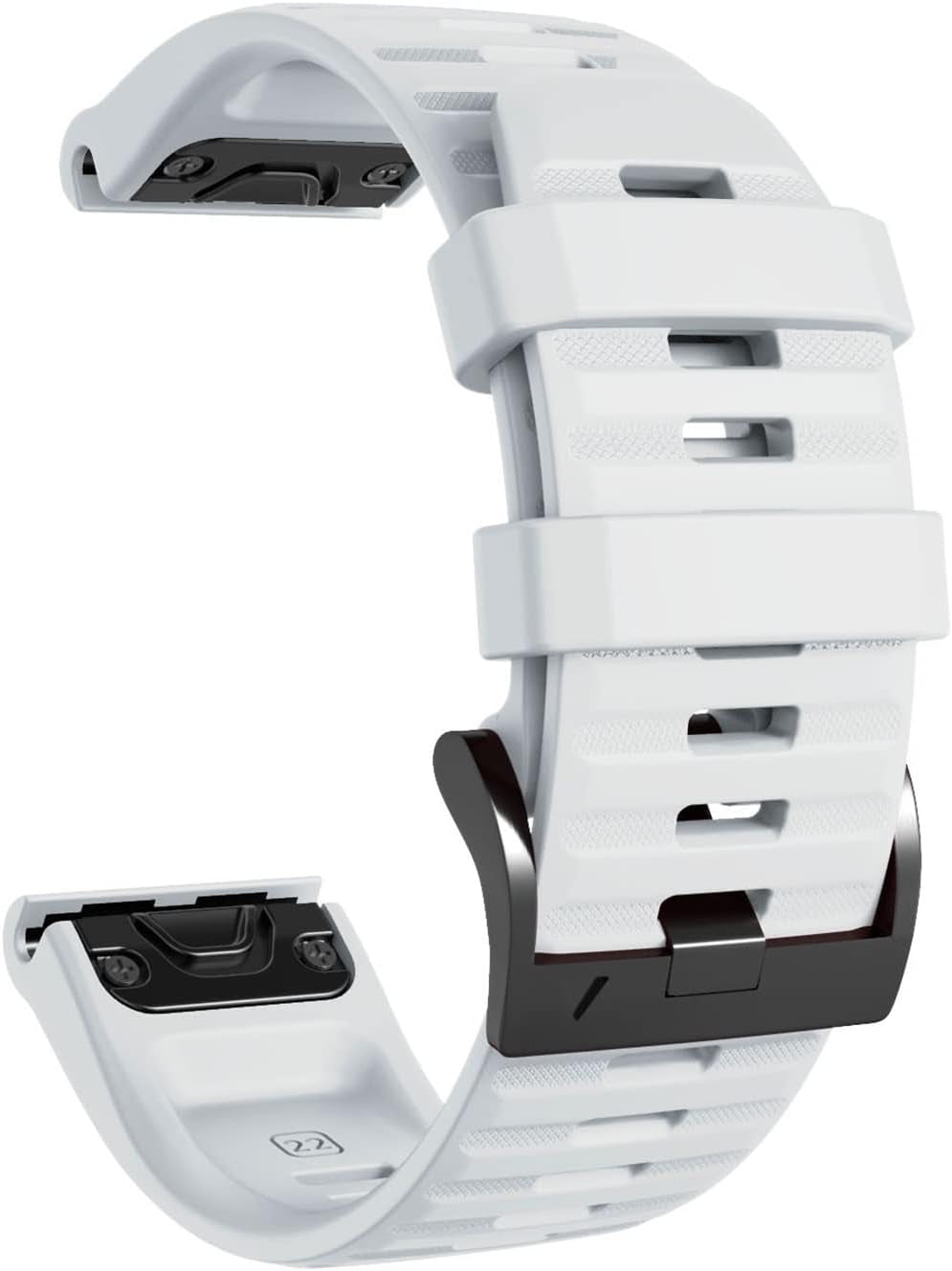for Garmin Strap 22Mm 26Mm Quickfit Watchbands (Color : White, Size : 22MM)