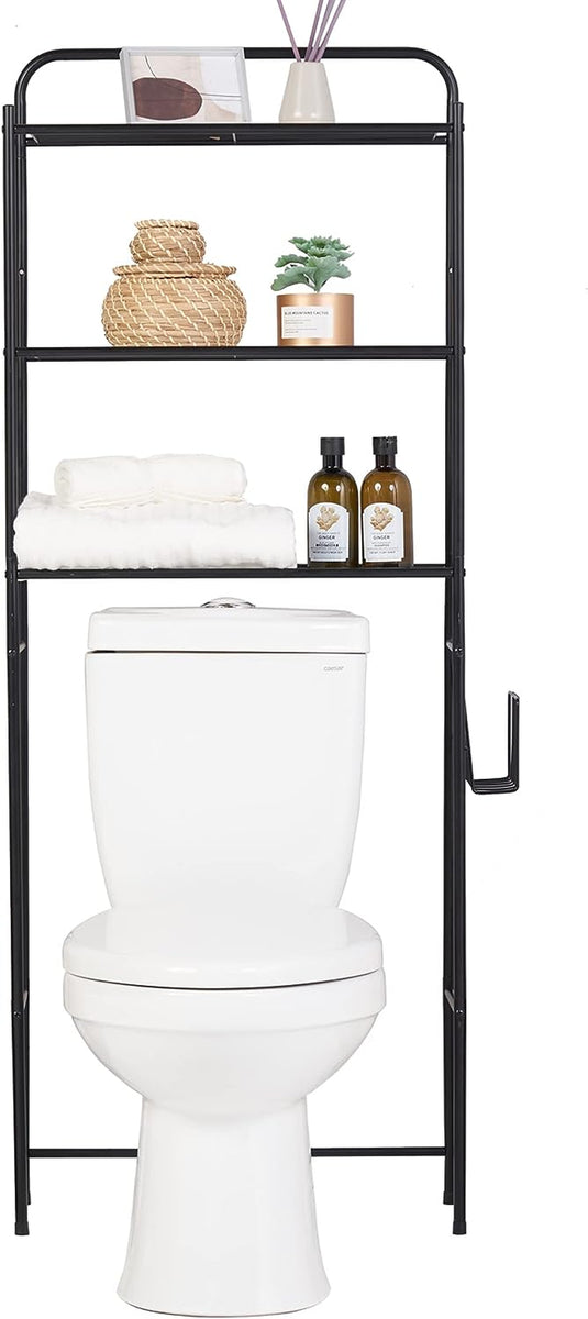 Oikos 3 Shelf Bathroom Space Saver over the Toilet Organizer over the