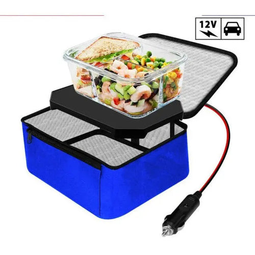 12V Personal Mini Oven Electric Heating Lunch Box Carry Tote Food Warmer for Car pattanaustralia