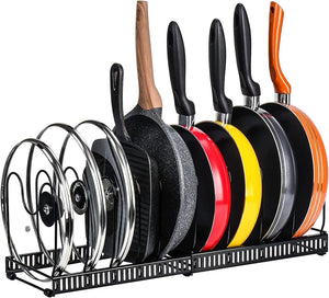 Pot and Pan Storage Ideas for a Tidy Kitchen Cabinet