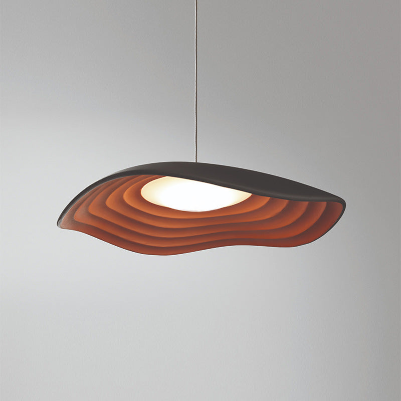 Sculptural Wave Pendant Light - Designer Ceiling Light for Dining and Bar