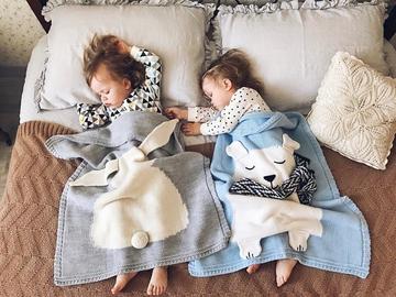 3D Cotton Baby Blanket for Kids - Summer Nap Blanket