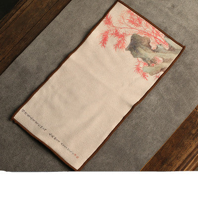 Daantang Suede Tea Towel for Zen Tea Table
