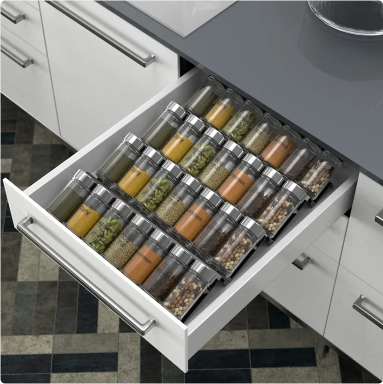 4 Layer Acrylic Drawer Organiser