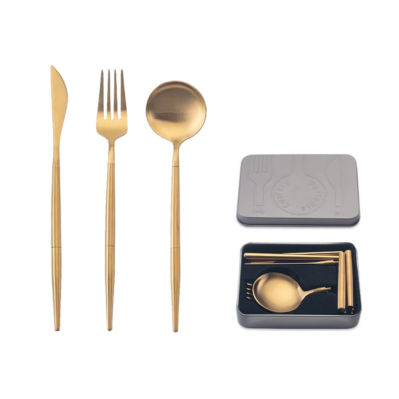Portable Stainless Steel Cutlery Set