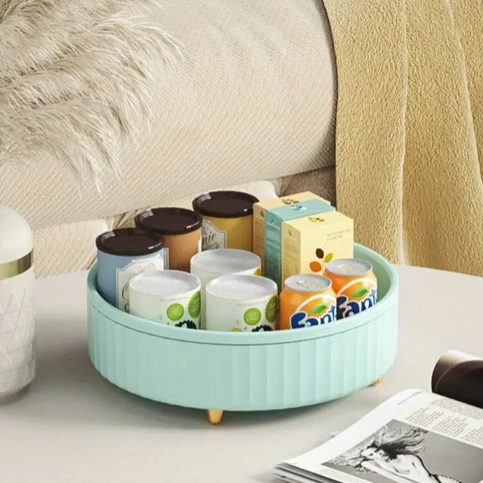 Multifunctional Kitchen Spice Rack - Rotating Bottle Shelf