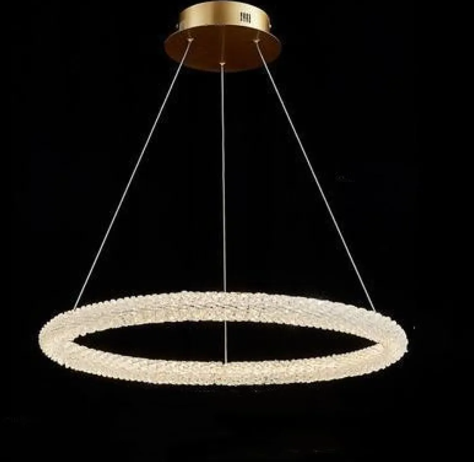 Crystal Ring Chandelier