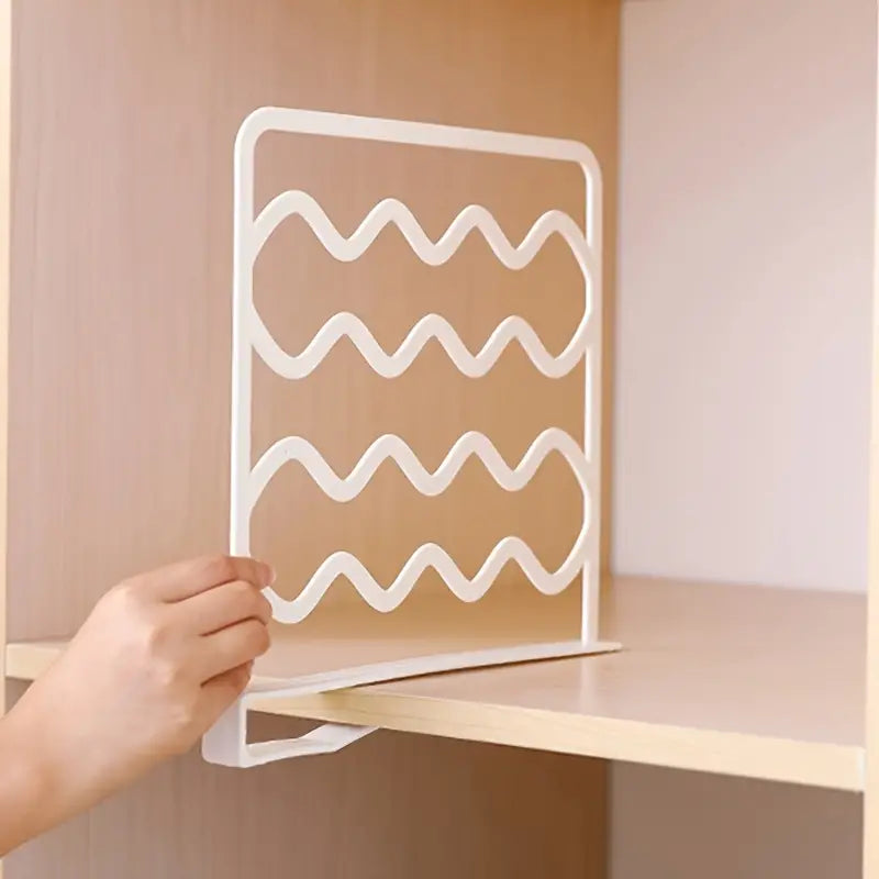Layered Wardrobe Storage Divider