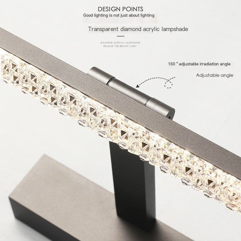 LED Bathroom Mirror Cabinet Light with Acrylic Design