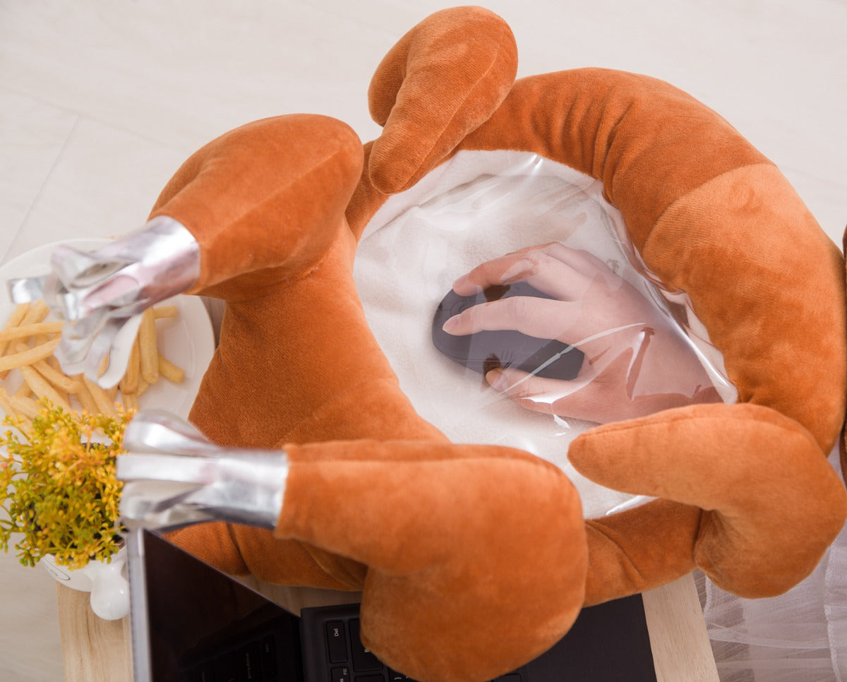 Turkey Tissue Box with Pillow and Blanket Set