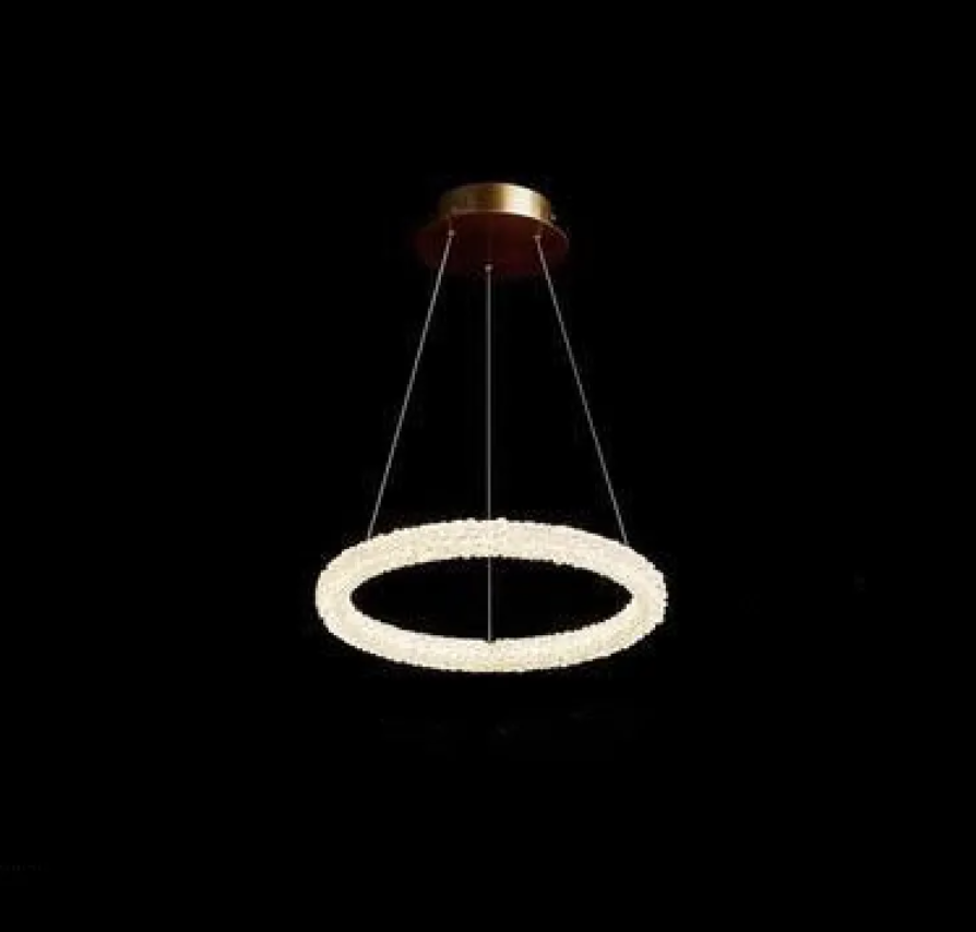 Crystal Ring Chandelier