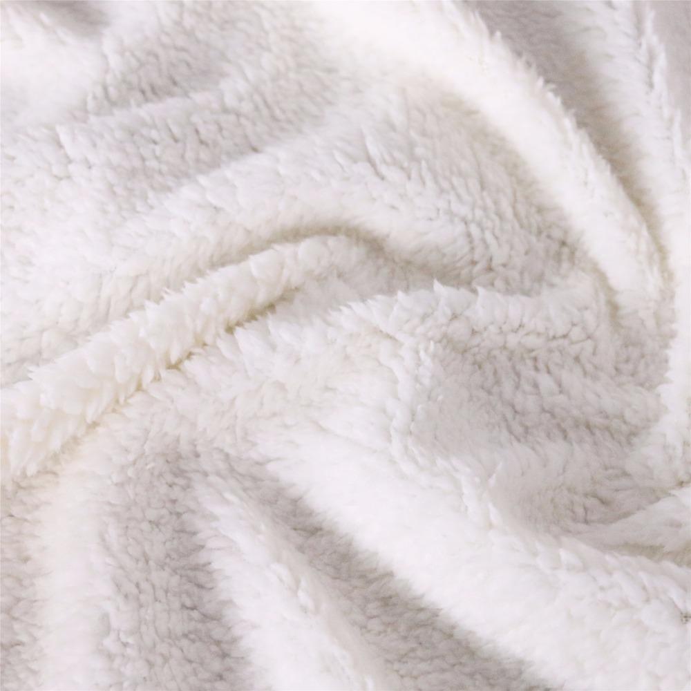 Rainbow Unicorn Blanket, Fleece Throw Blanket