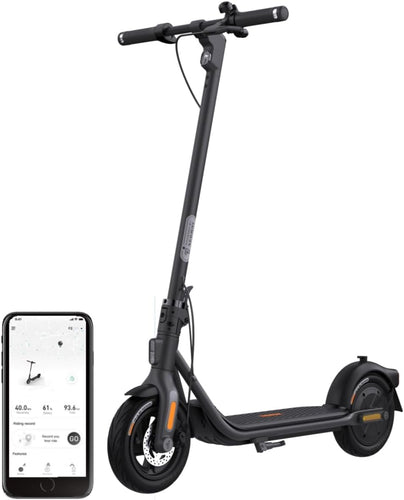 Ninebot F2 Series Electric Scooter, F2/F2 Plus/F2Pro Escooter, 350W-450W Motor, Long Range 40-55 KM, Dual Brakes, Cruise Control, Foldable Kick Scooter for Adults