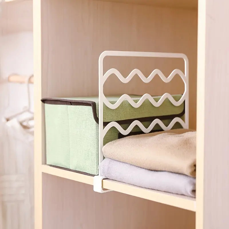 Layered Wardrobe Storage Divider