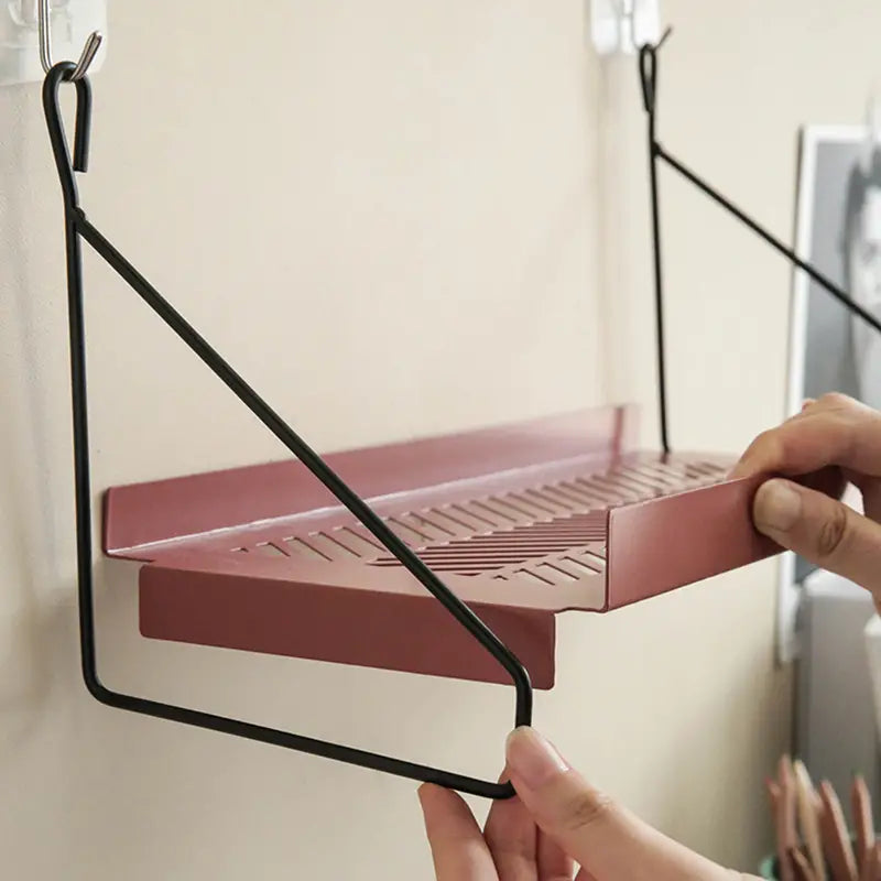 Modern Decorative Metal Floating Wall Shelf