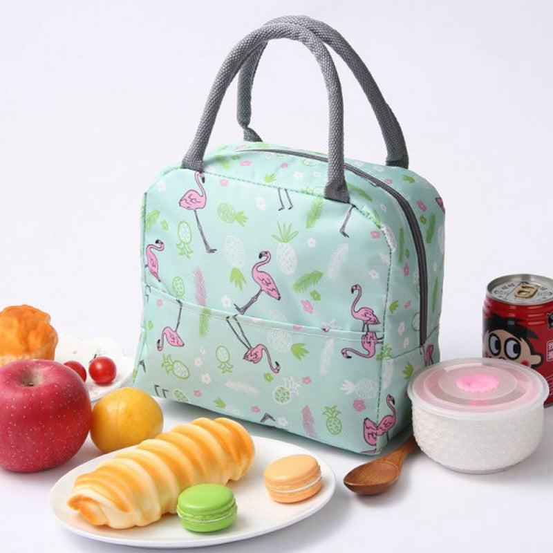 Korean Style Picnic Bag with Insulated Lunch Box