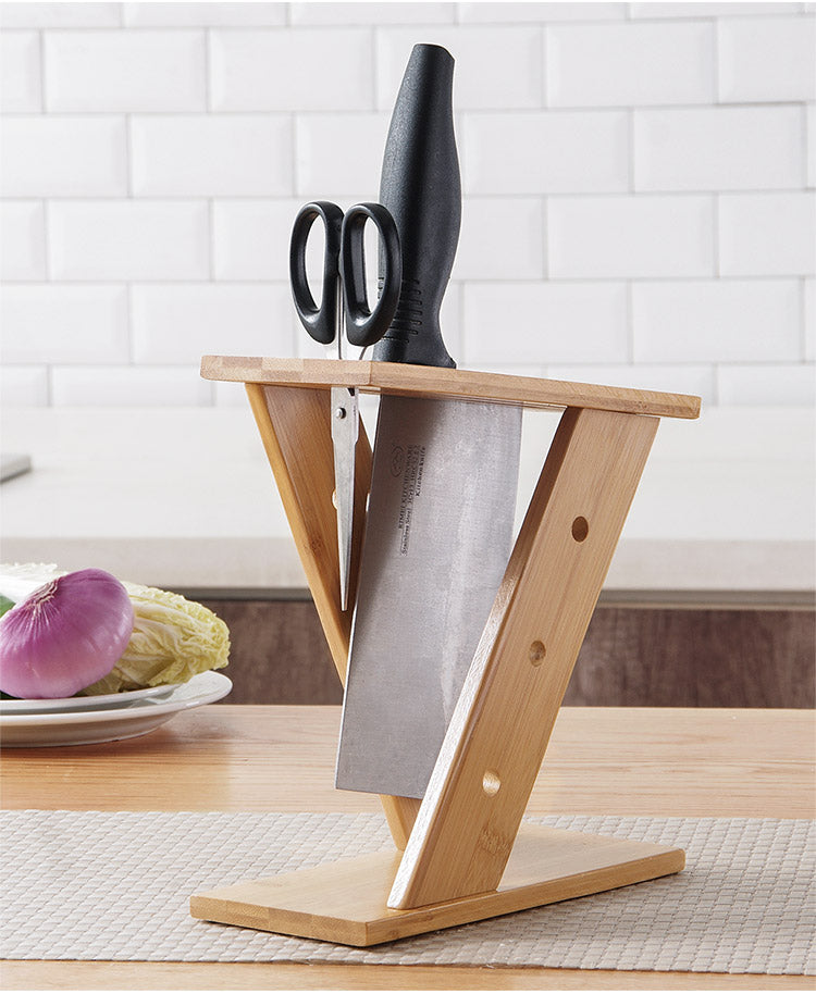 Knife Rack, Storage Rack, Cross Knife Holder