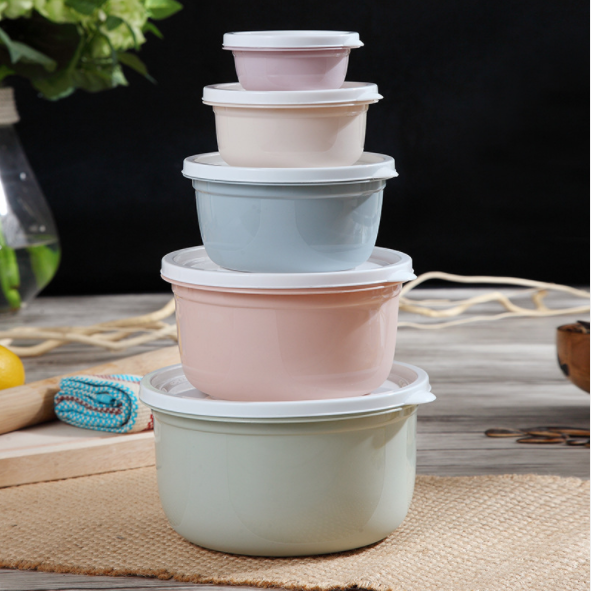 Food Storage Container Set - 5 Piece Bowl Collection