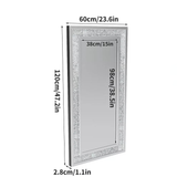 Sparkly Wall Mounted Crystal Diamond Vanity Mirror_10