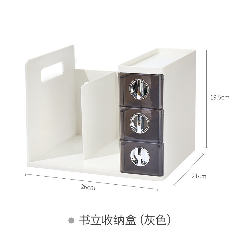 Elegant Desktop Bookshelf Organiser for Office & Students