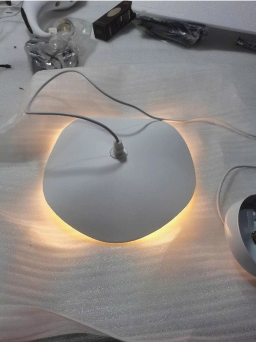 Sculptural Wave Pendant Light - Designer Ceiling Light for Dining and Bar