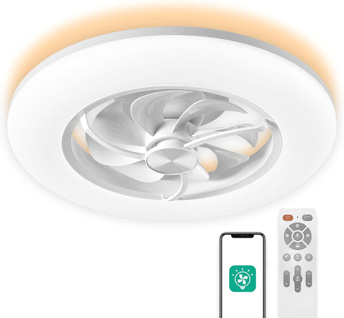 Ceiling Fans with Lights- Low Profile Ceiling Fan with Light 22