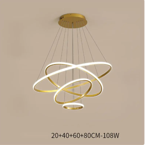 Living Room Chandelier Dining Room Lamp Intelligent Simple Household
