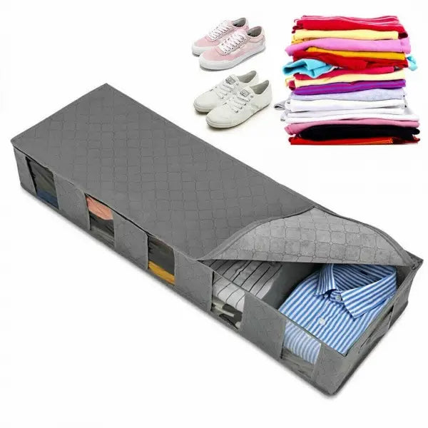 Under-Bed Storage Bag with Clear Window